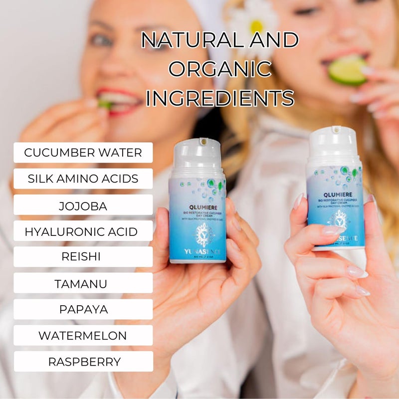 سويت سيشن ثيرابي كريم النهار QLumiere بخلاصة الخيار لتجديد البشرة - Image 4