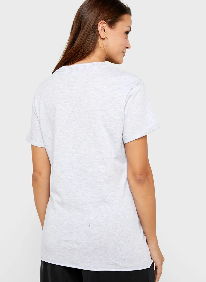 Topshop Maternity Slogan T-Shirt