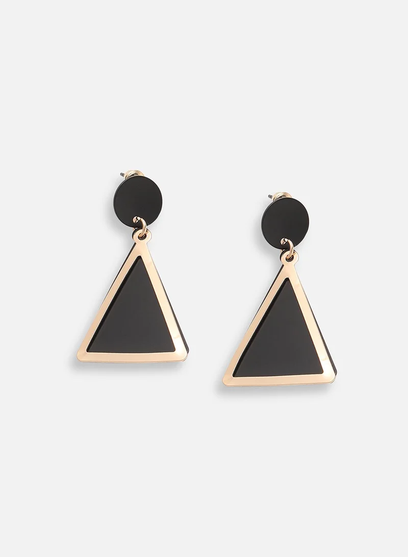 سوهي حلق مصمم للحفلات مطلي بالذهب