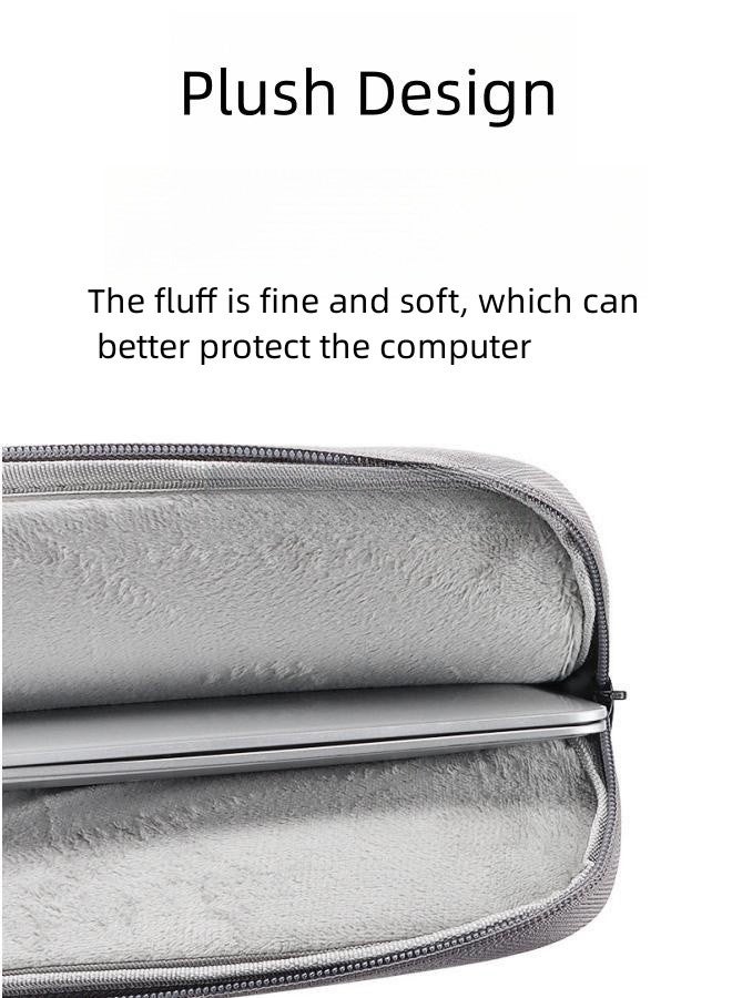 Nadrab Protective Sleeve For 15.6 Inch Laptop Grey - Image 3