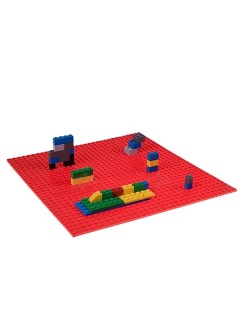 UKR Building Blocks Toy Set - Educational Construction Blocks Compatible with LEGO & Duplo | Plastic Building Blocks with Build-Up Board (51x25 cm) | Perfect for Creative Play - Image 3