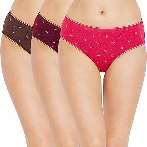 BODYCARE Women's Cotton Briefs (Pack of 3) (400-D-3PCS_Assorted_XXX-Large) - Image 1