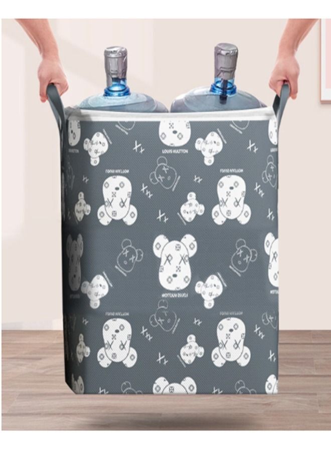 fashionhome Large Capacity Non Woven  Foldable Waterproof Clothes Wardrobe Storage Bag - Image 5