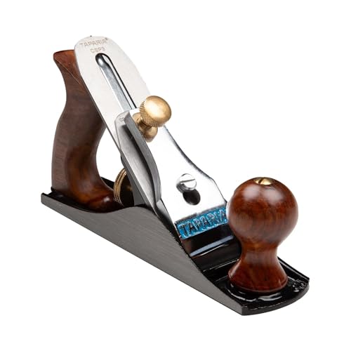 Taparia Jack Planer CSP 3 – Quality Planer(235 mm) for Precision Woodworking, Good-Grade Cast Iron Body, Wooden Handle and knob with Brass screw, 45mm width blade with high carbon steel - Image 1