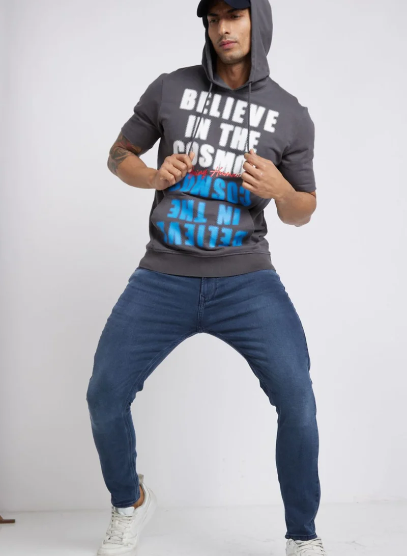 بيينغ هيومان Slogan Hoodie
