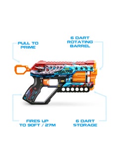 Zuru X-Shot Skins Theme Griefer 12 Darts Apocalypse Foam Bullet Blasters, Long Distance Shooting Blaster Gun, Fun Activity Toys For Boy, Powerful Blaster Up To 27M/90 Feet, Age 8+  - Image 5