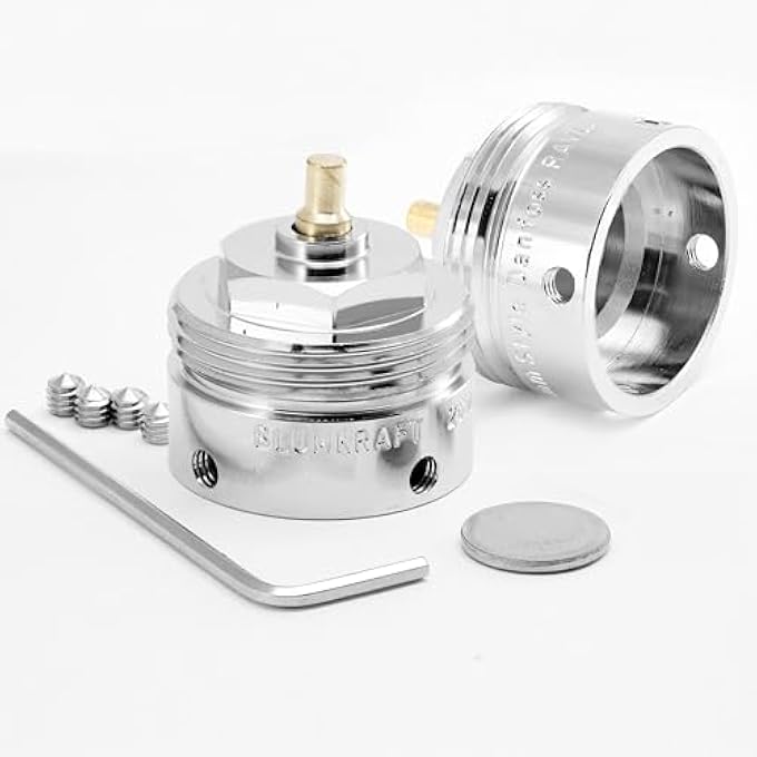 RADIATOR ADAPTER COMPATIBLE WITH DANFOSS RAVL 26MM AND COMPATIBLE LANDIS&GYR 24MM TO M30X1.5 FOR THERMOSTATIC HEAD/THERMOSTAT M30 X 1.5 MALE