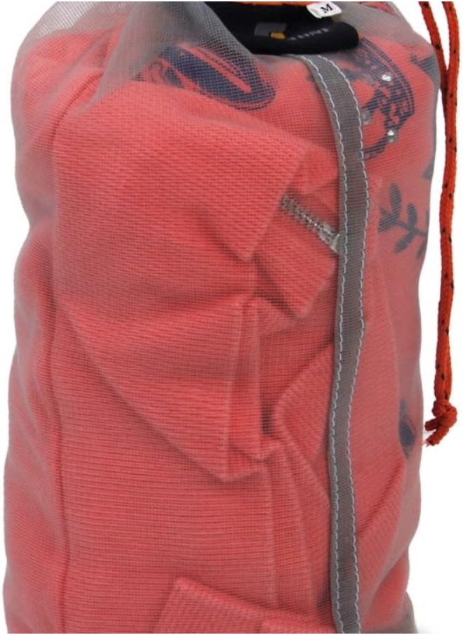 silvercnc 3 Pieces Mesh Drawstring Bag Mesh Stuff Sack for  - Image 2