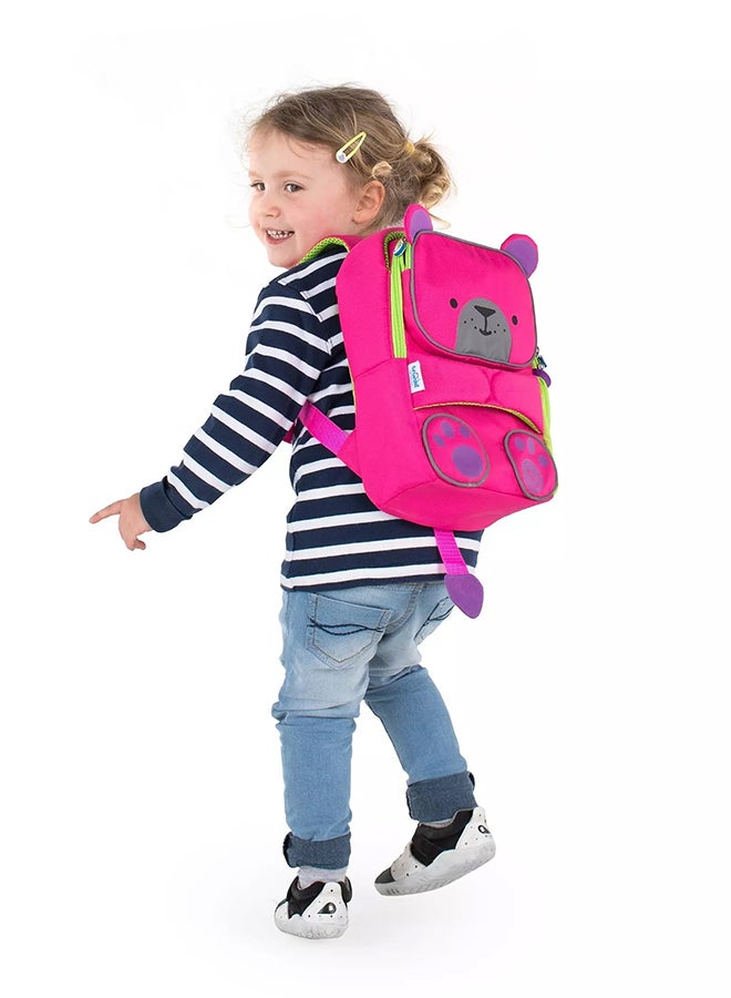 Trunki ToddlePak Betsy Pink Preschool Backpack for Kids, High Visibility Children's Rucksack with Adjustable Straps and Spacious Storage - Image 4