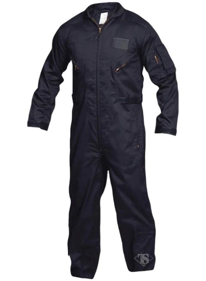 Tru-Spec بدلة طيران أساسية TRU-SPEC 2651008 27-P، حجم 3X-كبير عادي، كحلي داكن - Image 1