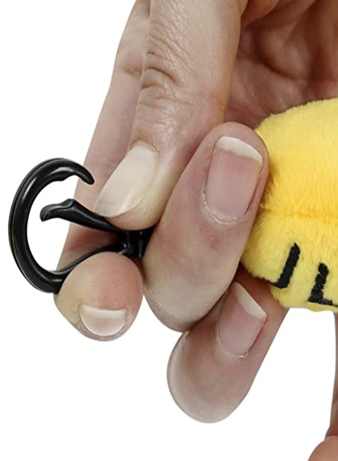 IGNOTO (Pack of 6) CuteEmoji Smiley Soft Plush Zip Pouch | Cute Coin & Earphone Purse for Kids | Perfect Return Gift & Party Favor - Image 2