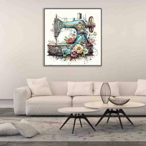DYAIANGMU Flower Stamped Cross Stitch Kits for Adults Beginner,Sewing Machine Counted Cross Stitch Kits Printed Stitching Cute Patterns Dimensions Needlepoint Art Crafts Embroidery Kits for Adults Beginners - Image 3