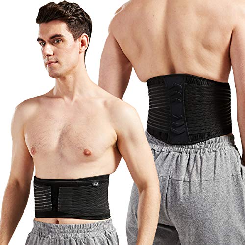 Bodyprox Lumbar Support Back Brace for Men and Women (Regular 28" - 50") - Image 1
