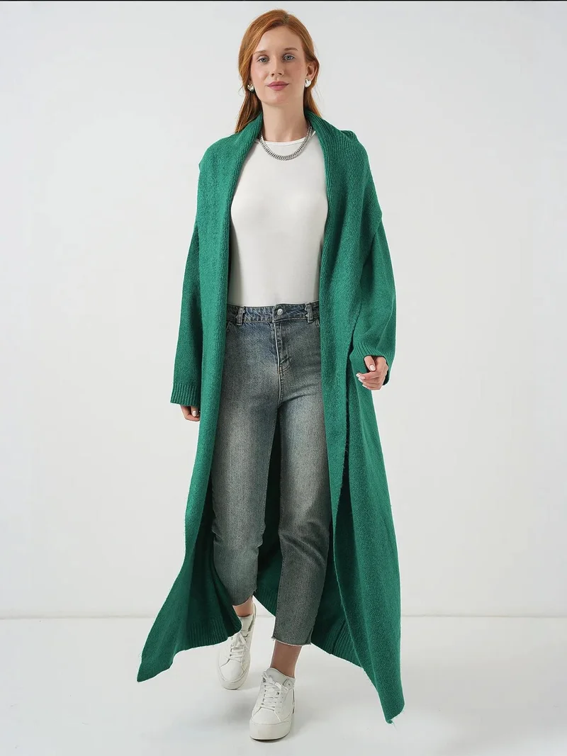 بيغ دارت كارديجان طويل مفتوح من الأمام