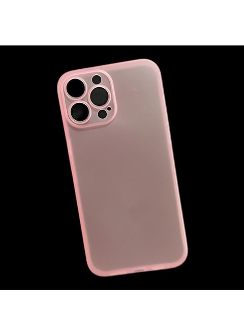 For Iphone14 Pro Max Phone Case Dirty-resistant For Apple All-inclusive Matt Pp Hard Case-Color:Pink (opp Hanging Bag Packaging Model Standard)-Applicable Model:For Iphone 14Pro
