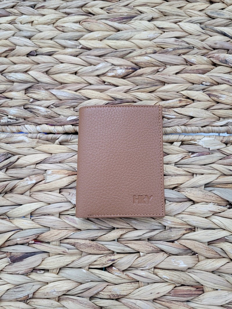 HKY Luxury Men's Leather Personalized Officer Wallet  - Image 1