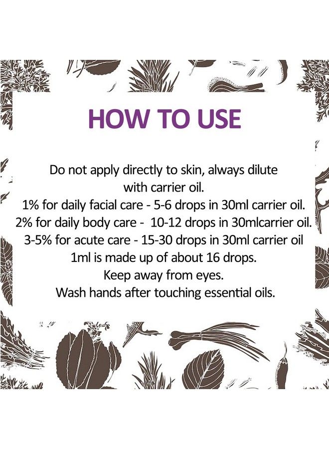 Deve Herbes Pure Armoise Essential Oil (Artemisia Herba Alba) Natural Therapeutic Grade Steam Distilled 10Ml - Image 4