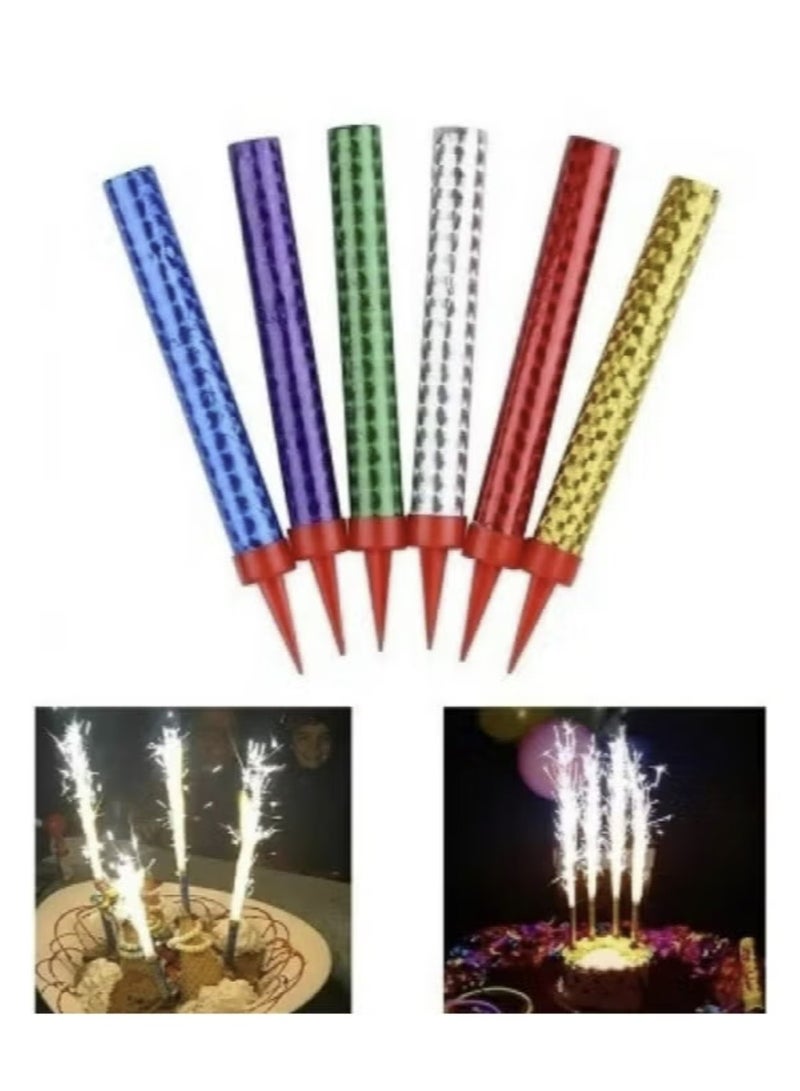 Set Of 6 Spark Candles And 10 Night Stars Sparks - Image 2