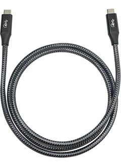 Livx Action Thunderbolt 4 Type C Cable 100 W Pd Charging 3 Meter 40 Gbps Data and Image Transfer Cable Braided Cable  - Image 1