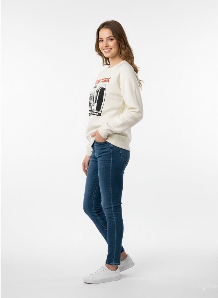 U.S Apparel Women’s New York City Printed Sweatshirt – Soft & Stylish Casual Wear - Image 3