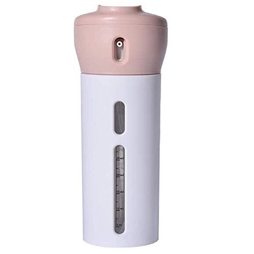 CHIVENIDO 4 in 1 Travel Dispenser, CHIVENIDO Lotion Shampoo Gel Travel Dispenser Bottle Sets Shower Bottles Refillable Travel Bottles for Makeup Travel Supplies - Image 1