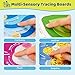 GiftAmaz MultiSensory Mindful Maze Boards Textured Sensory Calming Toys for Kid Finger Path Breathing Board Calming Corner Items Social Emotional Learning Mindful Sensory Cardboard Box for Kid 3 - Image 4