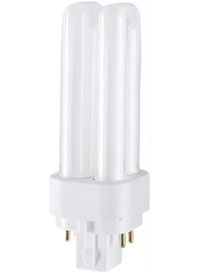 Osram Osram Duluxd/E Energy Saver Cflni, 2 Tubes (13W) 4 Pin Plug In Baseg24Q-3, 855 Lm Lumilux -Day Light/Energy Class A  - Image 1