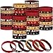 Leitee 48 Pcs Pirate Rubber Bracelets Pirate Party Theme Wristbands Silicone Wristbands Party Supplies Favors Accessories for Men Women Birthday Prizes 4 Styles - Image 2