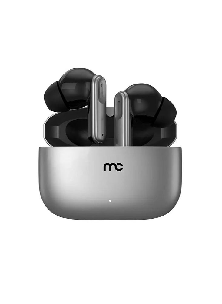 My Candy - TWS-B300 True Wireless Earbuds With Metal Body, (Grey) - Image 1