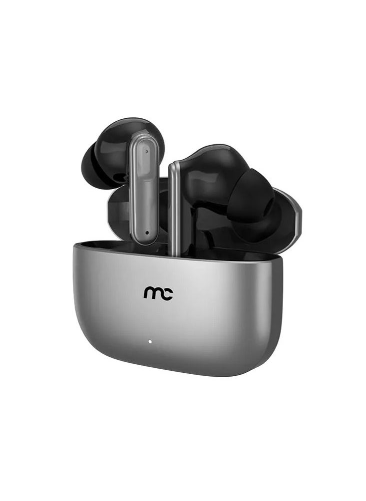 My Candy - TWS-B300 True Wireless Earbuds With Metal Body, (Grey) - Image 1