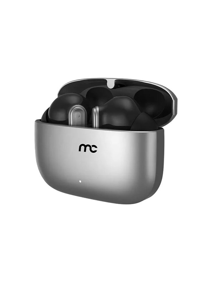 My Candy - TWS-B300 True Wireless Earbuds With Metal Body, (Grey) - Image 1