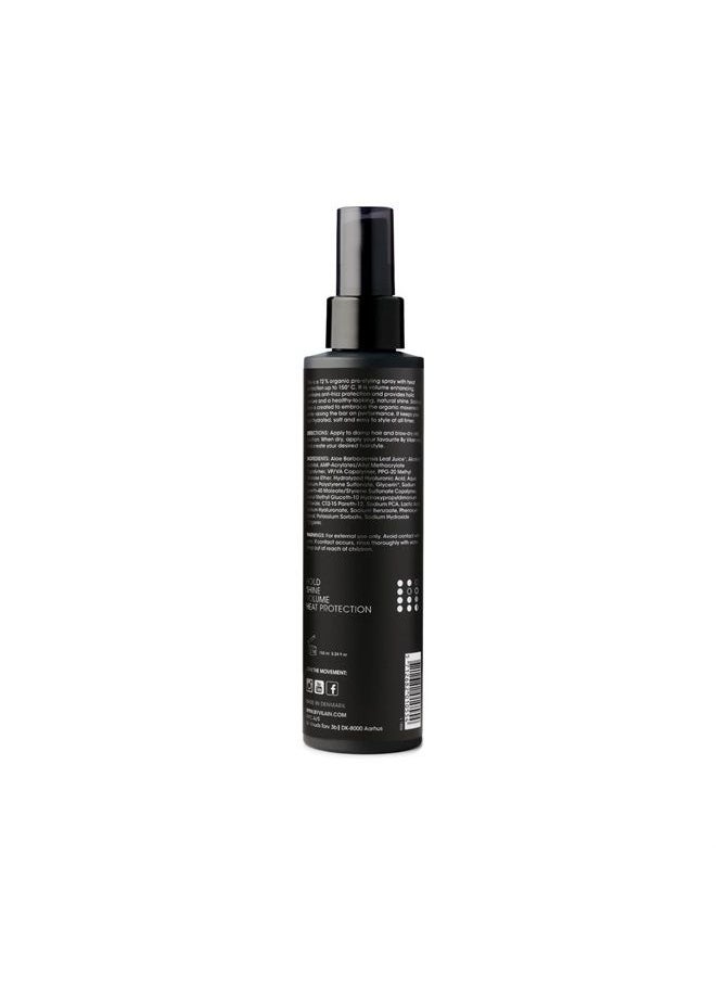 By Vilain Sidekick Zero Pre Styling Hair Spray - Professional Hair Volume Enhancing Primer Heat Protectant, Anti Frizz Protection with Hyaluronic Acid & Aloe Vera, Hold, Texture, Natural Shine 155ml  - Image 3