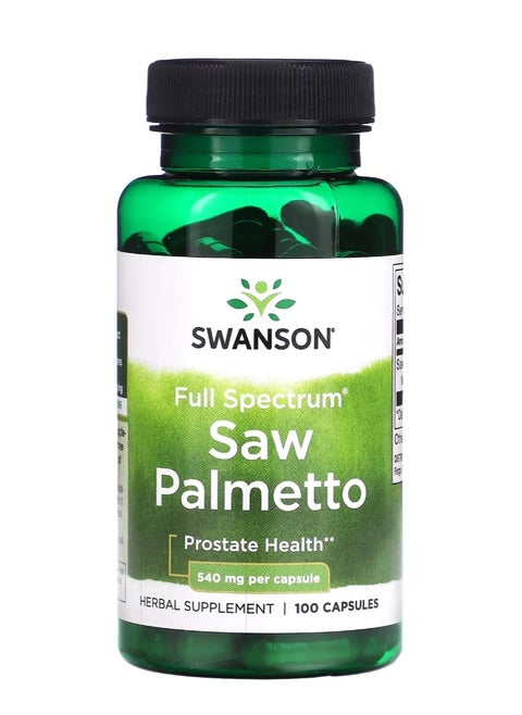 Saw Palmetto 540 mg 100 Capsules