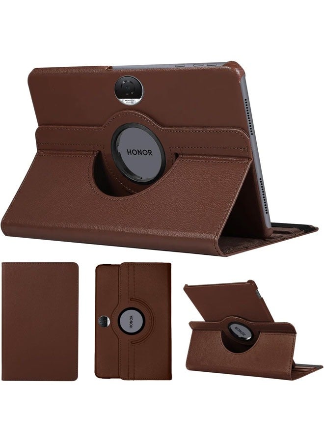 general Compatible with Honor Pad 9 12.1 Inch Tablet, PU Leather Case 360° Rotatable Multi-Angle Protection Stand Protective Case for Honor Pad 9 - Image 1