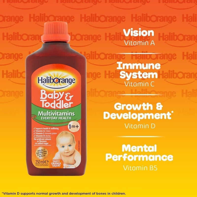 Haliborange (2 Pack) - Haliborange - Baby and Toddler Liquid | 250ml | 2 Pack Bundle - Image 4