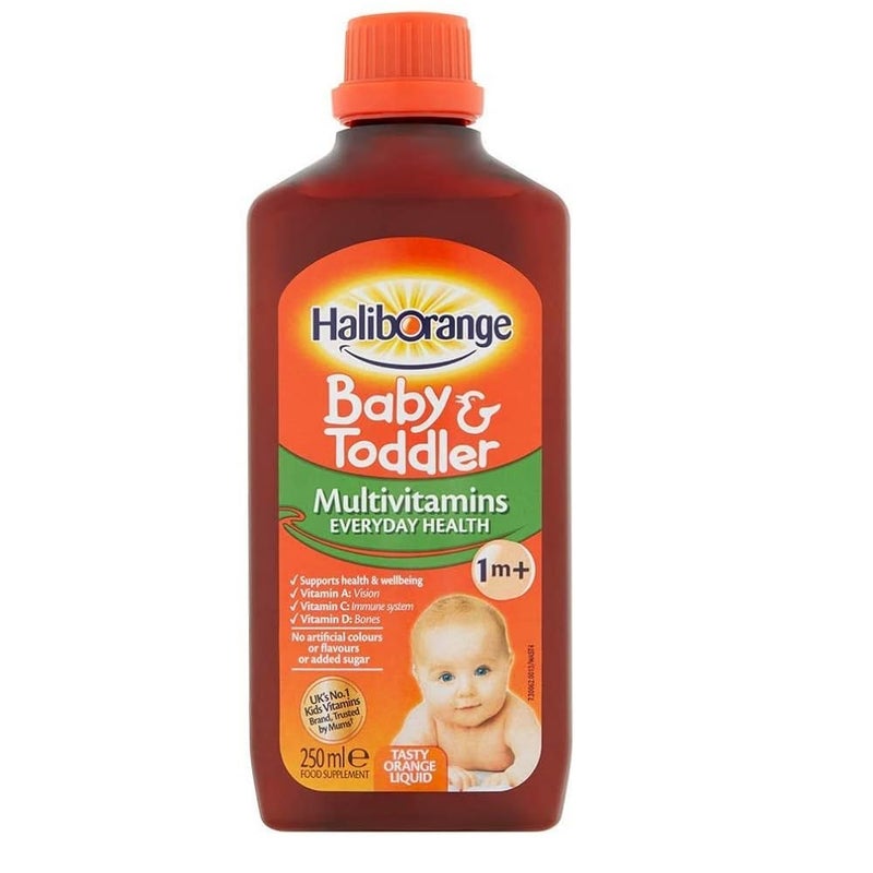 Haliborange (2 Pack) - Haliborange - Baby and Toddler Liquid | 250ml | 2 Pack Bundle - Image 1