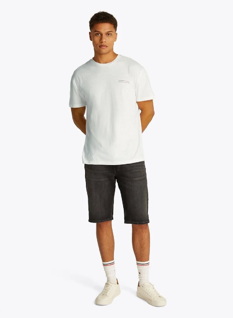 TOMMY JEANS Regular Fit Graphic Slub T-Shirt