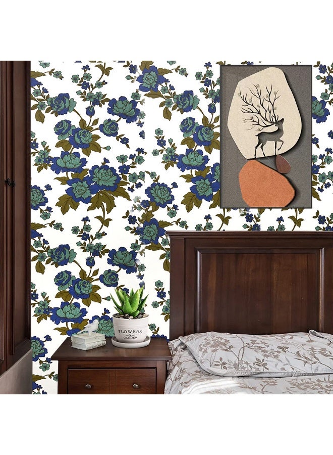 Anna 3D Embossed Floral Wallpaper - Self-Adhesive, Waterproof and Moisture-Proof - Image 3