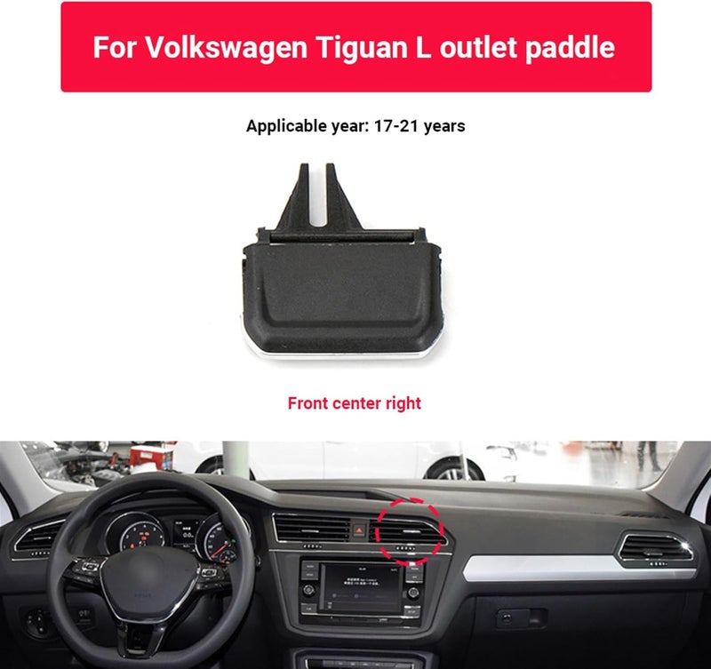 Wivplex A/C Air Vent Outlet Clip Repair Kit for VW Tiguan L - Image 5