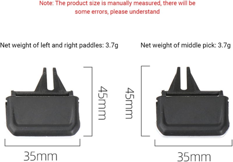 Wivplex A/C Air Vent Outlet Clip Repair Kit for VW Tiguan L - Image 2
