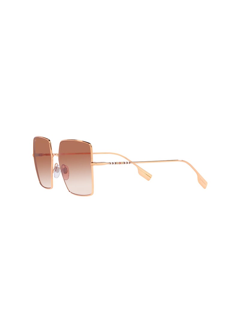 BURBERRY Sunglasses BE 3133 133713 Daphne Rose Gold Gradient Pink - Image 3