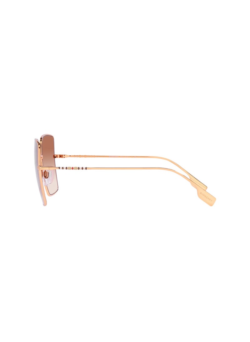 BURBERRY Sunglasses BE 3133 133713 Daphne Rose Gold Gradient Pink - Image 4
