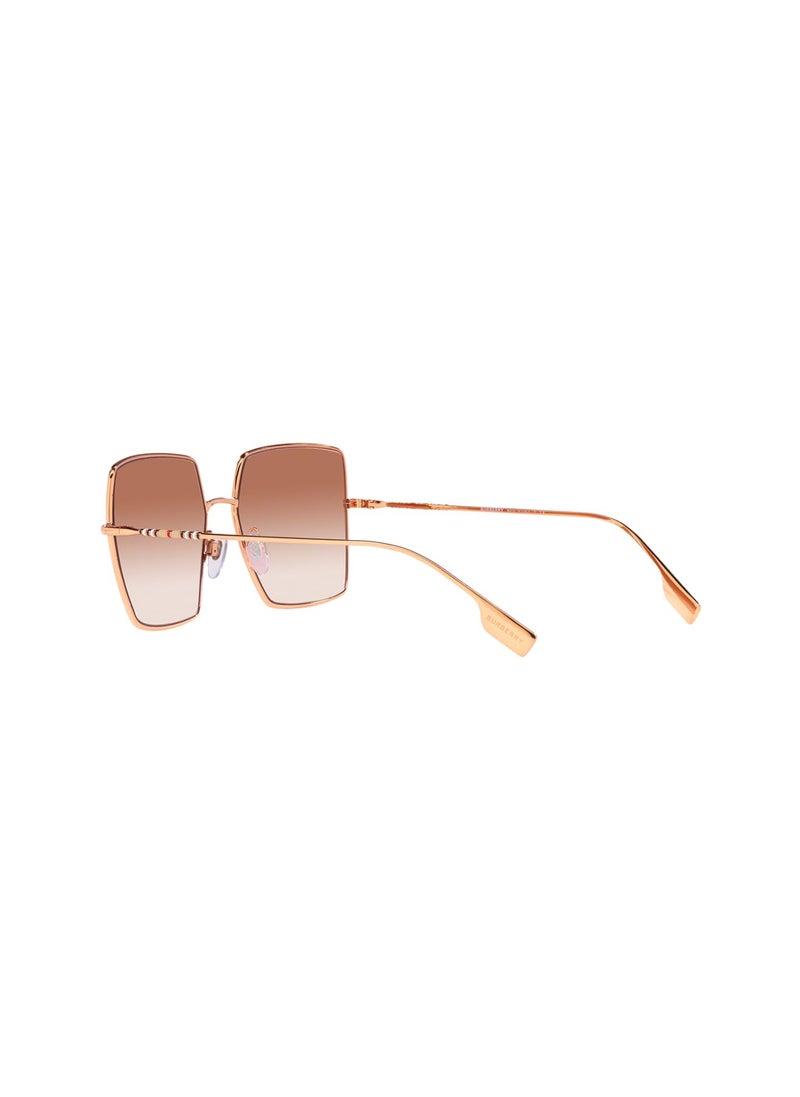 BURBERRY Sunglasses BE 3133 133713 Daphne Rose Gold Gradient Pink - Image 5