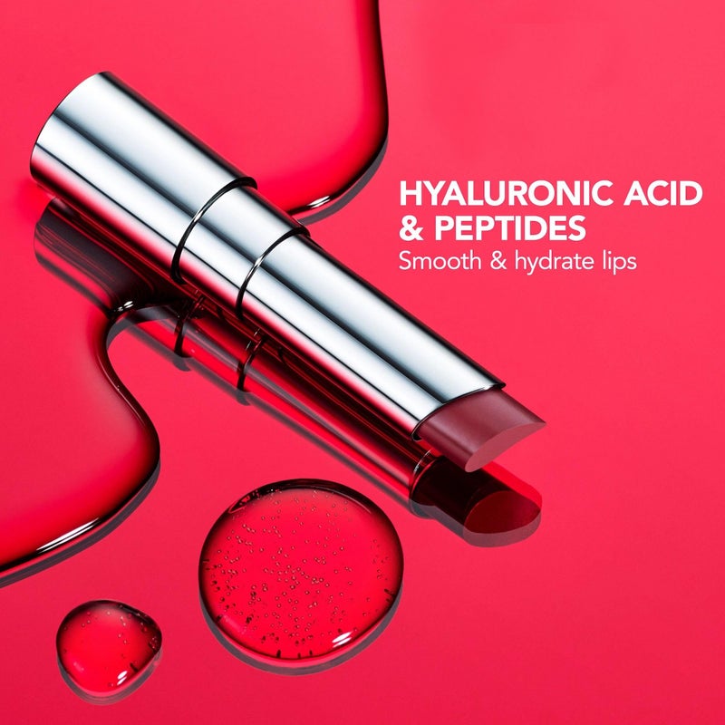 BUXOM Full-On Plumping Satin Lipstick, Juicy Peach - Image 5