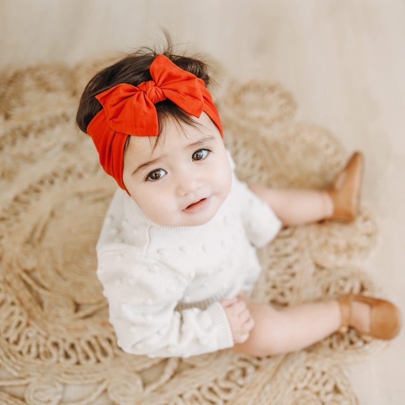 Prohouse 20PCS Baby Nylon Headbands Hairbands Hair Bow Elastics for Baby Girls Newborn Infant Toddlers Kids - Image 4