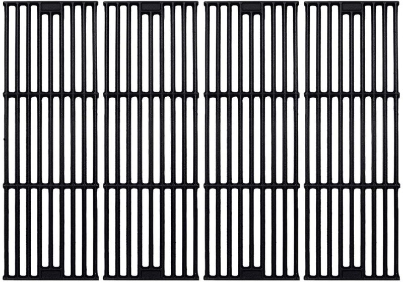 GasSaf 19 34 inch Grill Grates for Chargriller 5050 3001 3008 3030 4000 2121 King Griller 3008 5252 Char Griller Duo 5050 Parts Replacement Cast Iron Grill Cooking Grid Grates 1934 x 634