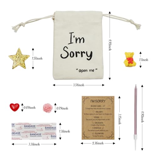 wavvter I'm Sorry Gift with Card Please forgive Apology Gift for Her Good Friends,Couple, Family (I'M SORRY apology gift) - Image 2