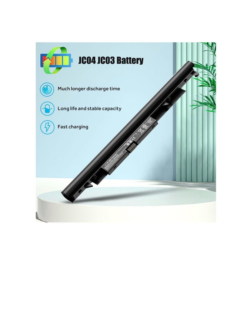 Terabyte Battery JC04,JC03 for HP 919701-850 250 G6 255 240 245 G6 Pavilion 15 15-BS 15-BW 14-BS 14-BW 17-BS Series HSTNN-LB7V HSTNN-LB7W HSTNN-DB8E Spare 919700-850 H STNN-HB7X - Image 1