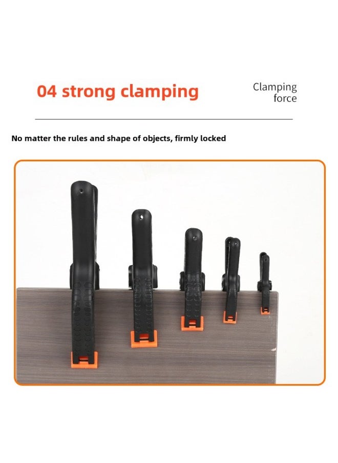 Direct Supply Woodworking A- Clip Plastic Photographic Background Cloth Clip Spring Clip Fish Head Multi-use Fixed Clip-Specification Model:9inch