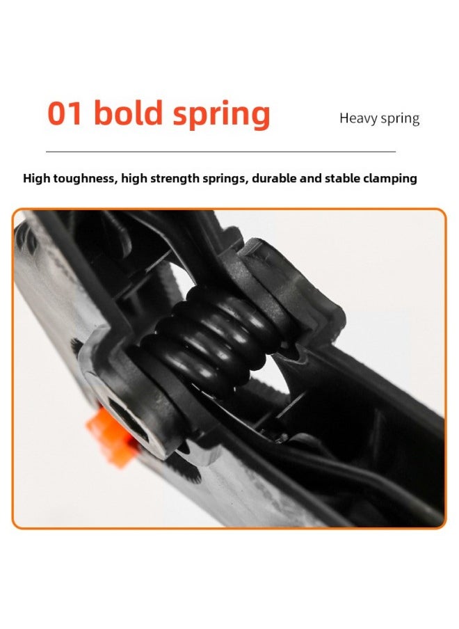 Direct Supply Woodworking A- Clip Plastic Photographic Background Cloth Clip Spring Clip Fish Head Multi-use Fixed Clip-Specification Model:9inch